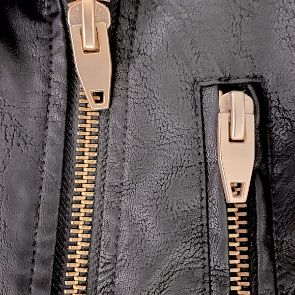 BLANKNYC Faux Leather Moto Jacket - Picture 6 of 7